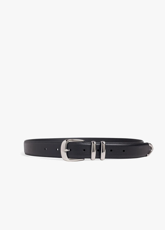 The Jordan Belt - Black Nickel