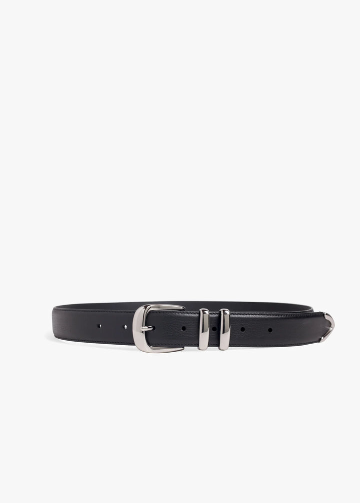 The Jordan Belt - Black Nickel