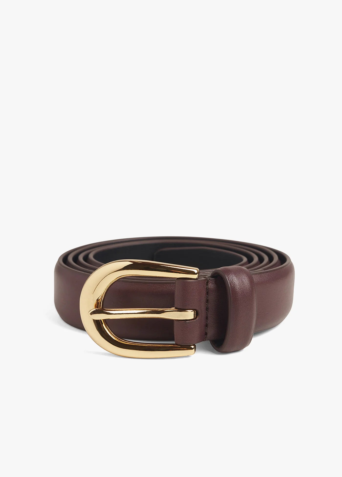 The Favorite Belt - Burgundy/Gold
