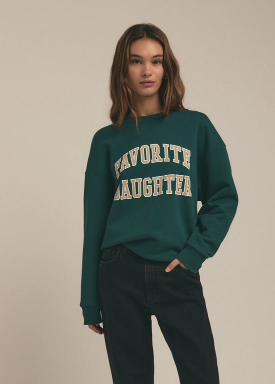 Collegiate Sweatshirt - Juniper