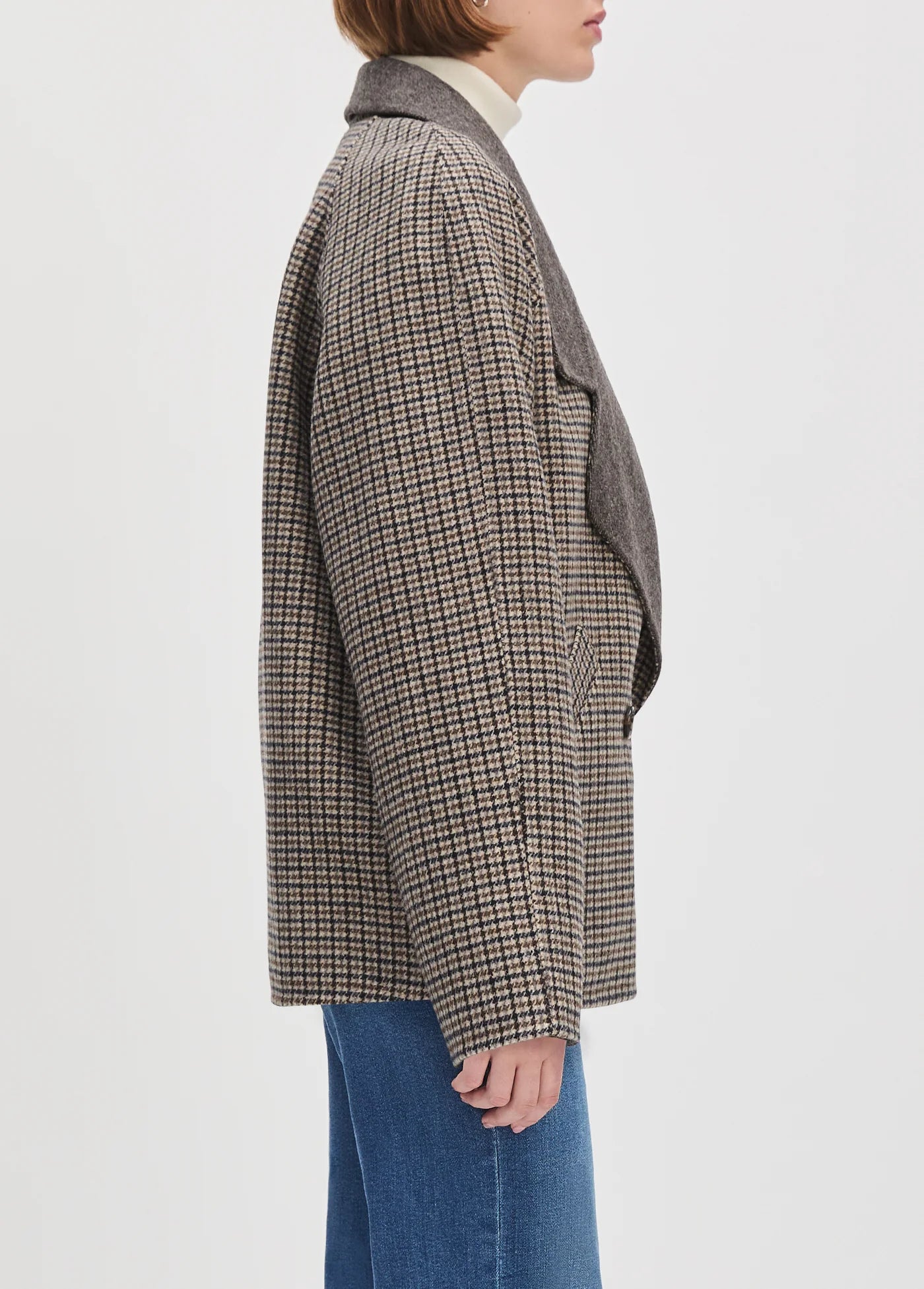 The Cameron Coat - Dorset Plaid