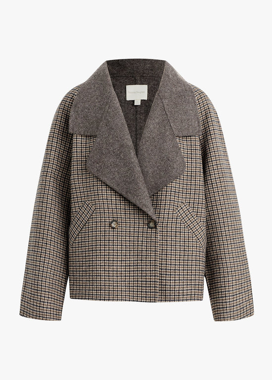 The Cameron Coat - Dorset Plaid