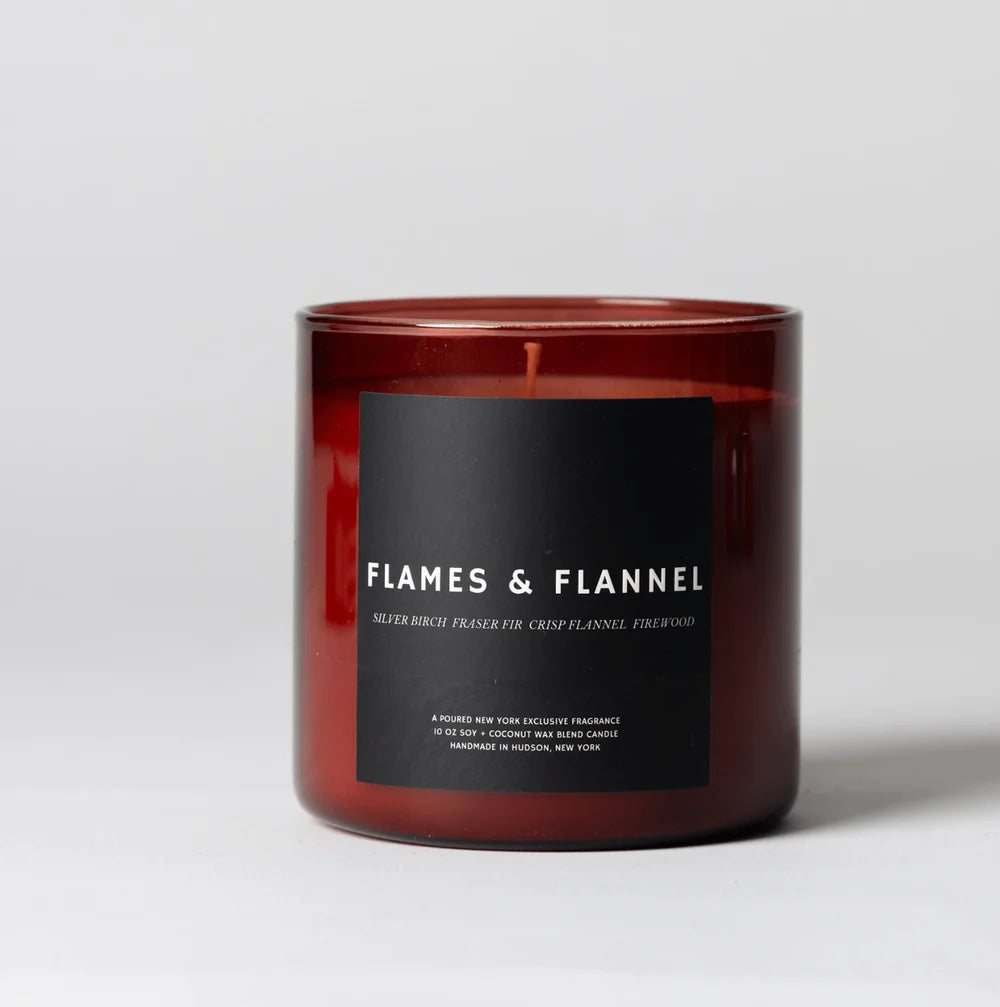 Flames and Flannel 10 oz Candle