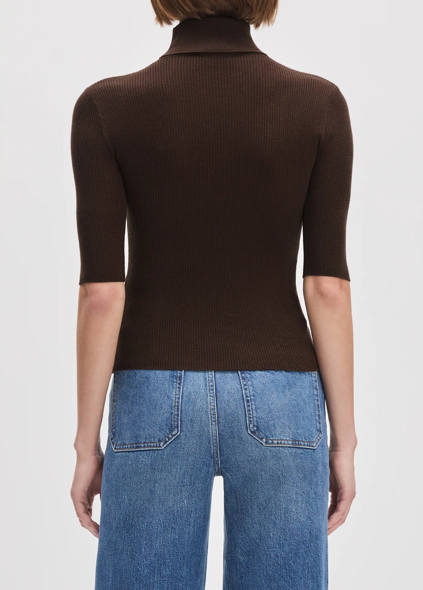 The Amelia Top - Coffee