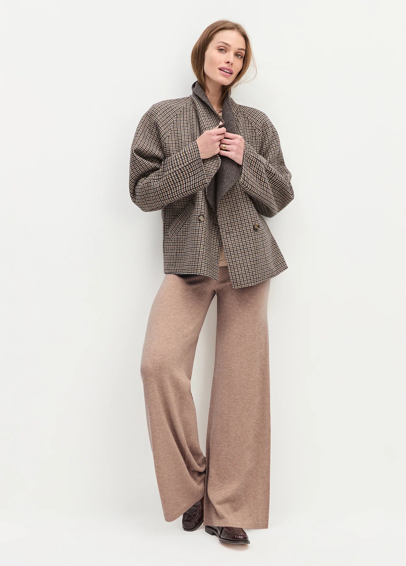 The Cameron Coat - Dorset Plaid