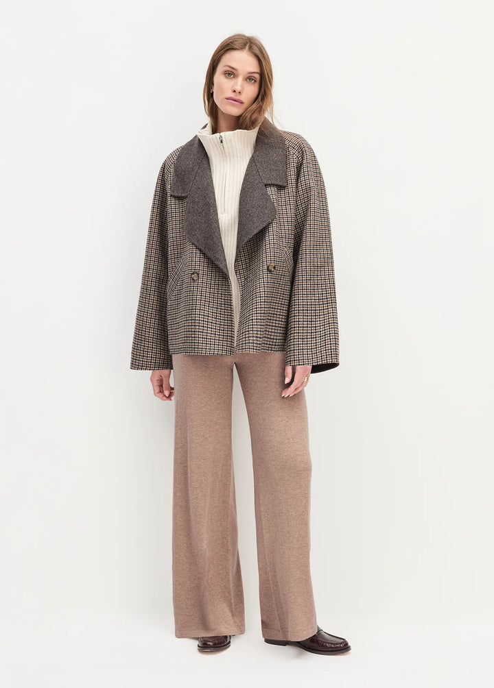 The Cameron Coat - Dorset Plaid