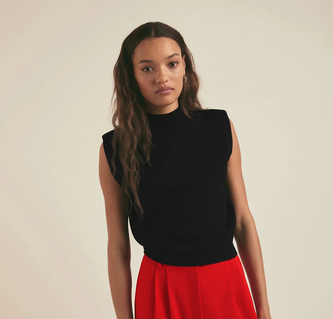 The Whitney Top - Black