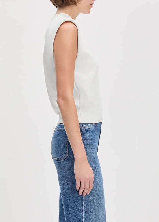 The Whitney Top - Ivory