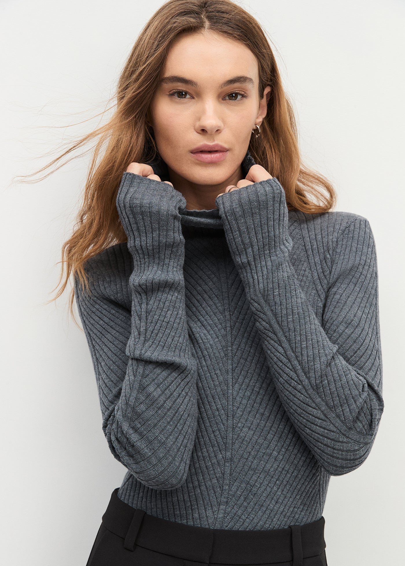 The Be Your Girl Top - Charcoal