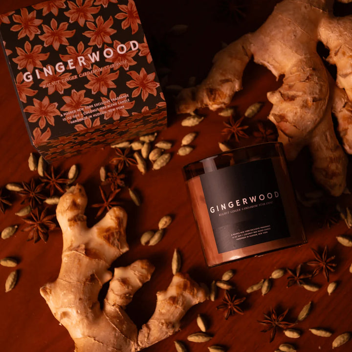 Gingerwood 10 oz Candle