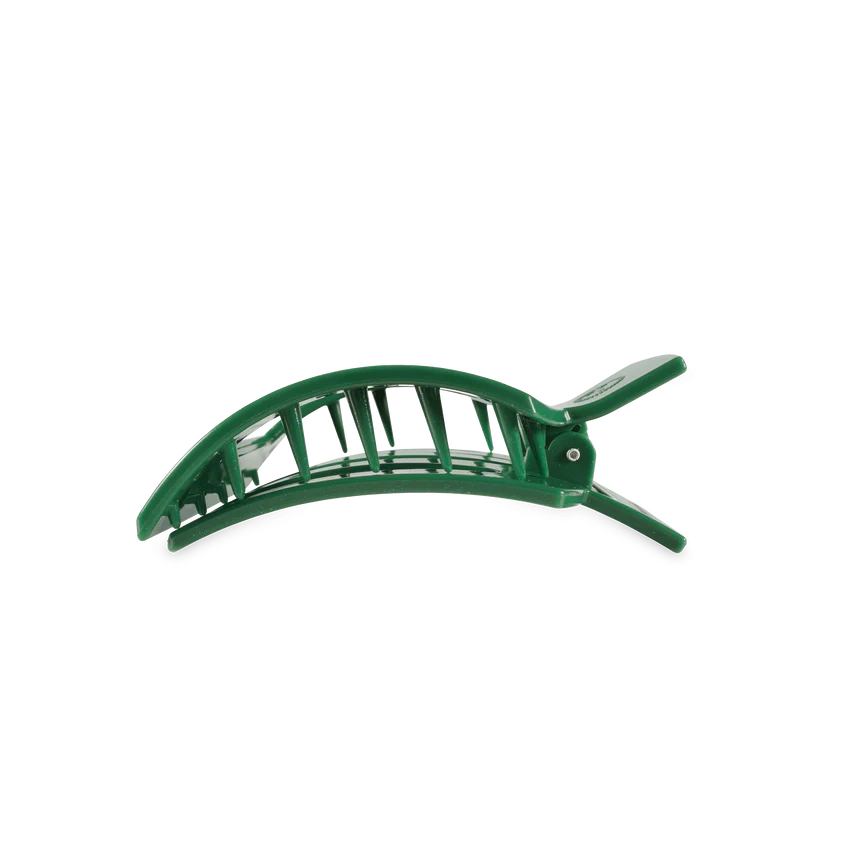 Medium Flat Square Hair Clip - Mistletoe