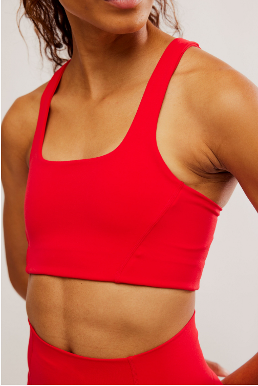 Never Better SQ Neck Bra - Winterberry