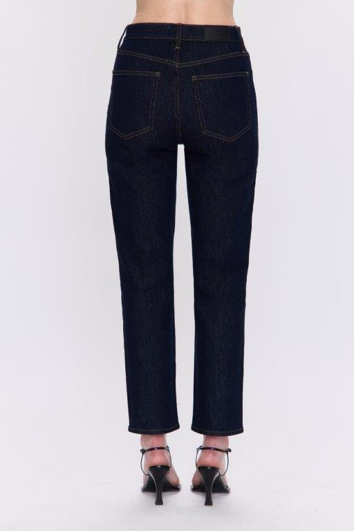 Bri Ankle High Rise Slim Straight - Nightfall
