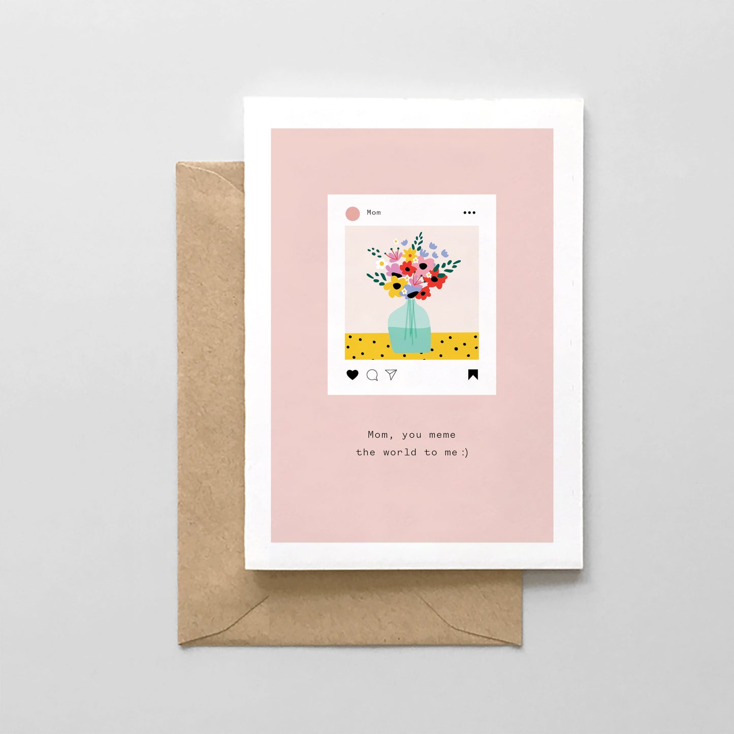 Mom Meme Card