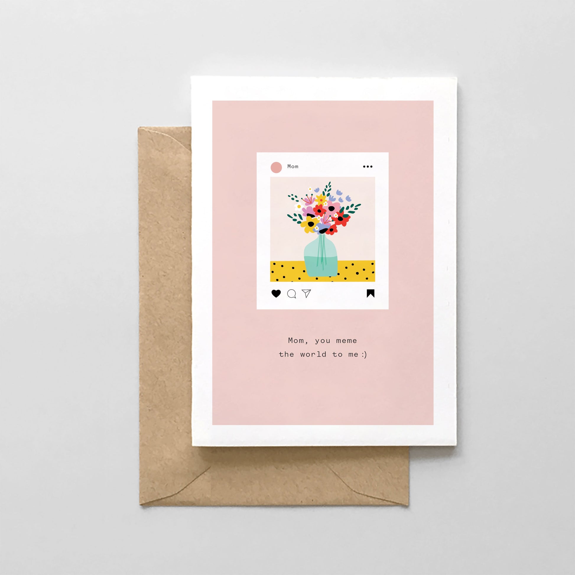 Mom Meme Card