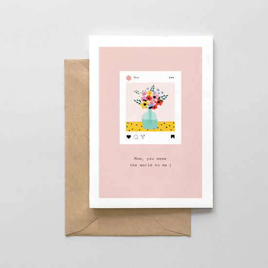 Mom Meme Card