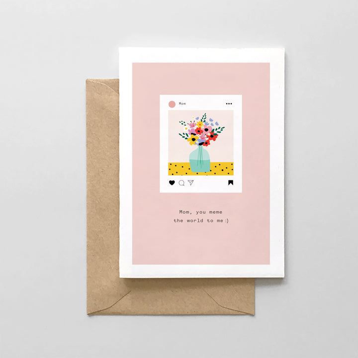 Mom Meme Card