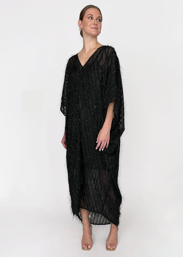 Rosemary Caftan Dress Black